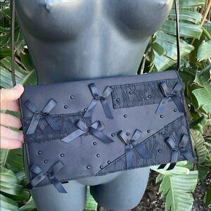 Prabal Gurung evening clutch or Crossbody bag with bows